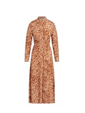 Favorite Daughter Icon Dress Leo Vibes Button Down Long Sleeve Size 12 NWT